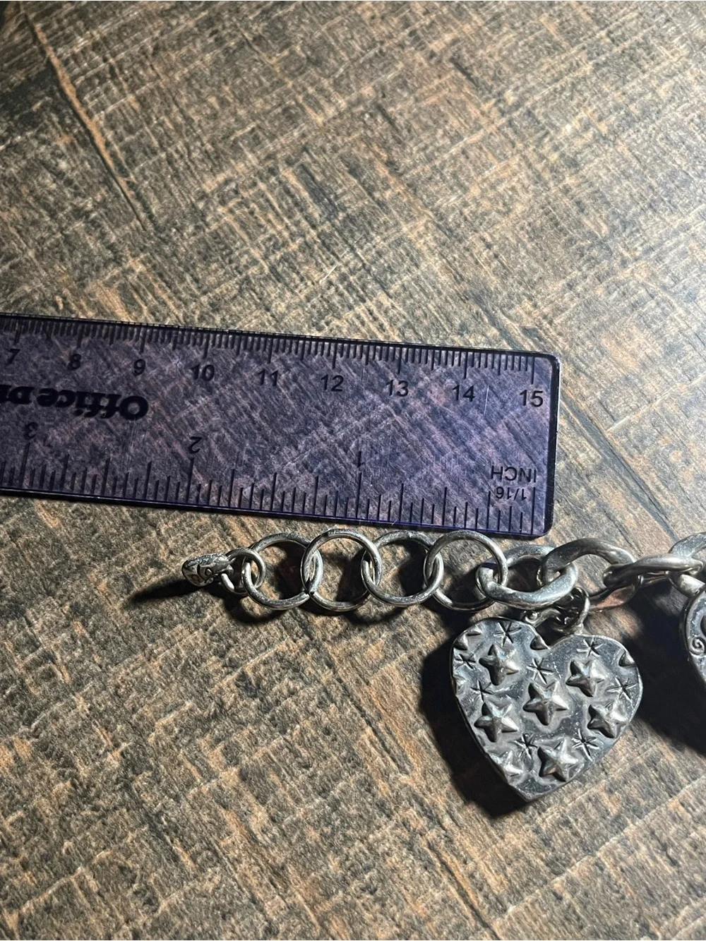 Brighton Yellow Heart Charm Bracelet with Colorful Floral & Bird Motifs